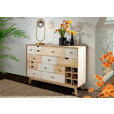 KOMMODE Kata  in 115/80/42 cm  - Naturfarben/Weiß, Design, Holz (115/80/42cm) - Landscape