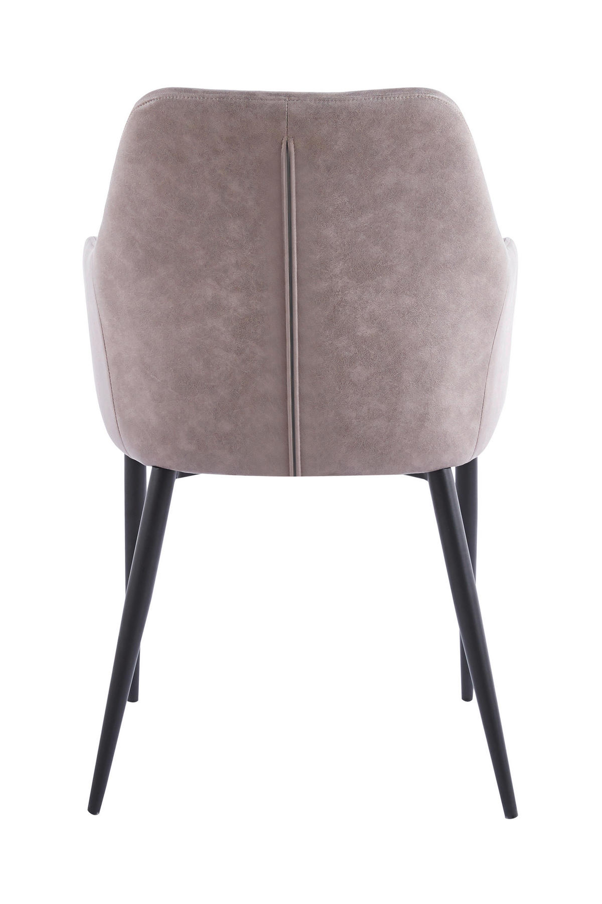 SADA ŽIDLÍ S PODRUČKAMI 2 kusy - šedá/černá, Moderní, kov/textil (55/88/64cm) - MID.YOU