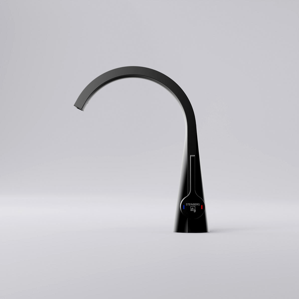 WASCHTISCHARMATUR 5,8/22,6/18,6 cm  - Schwarz, MODERN, Metall (5,8/22,6/18,6cm)