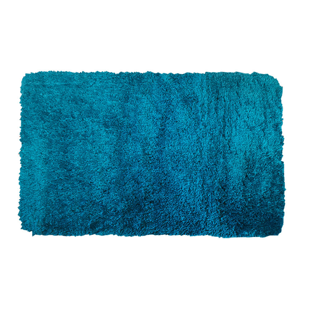 FÜRDŐSZOBASZŐNYEG  60/100 cm  kék   - kék, Basics, textil (60/100cm)