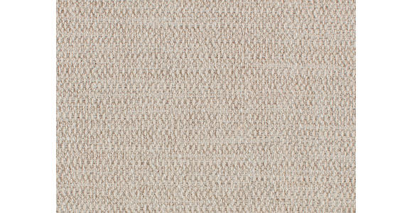 ECKSOFA in Chenille Creme 334/168 cm - Creme/Schwarz, Design, Textil/Metall (334/168cm) - Dieter Knoll