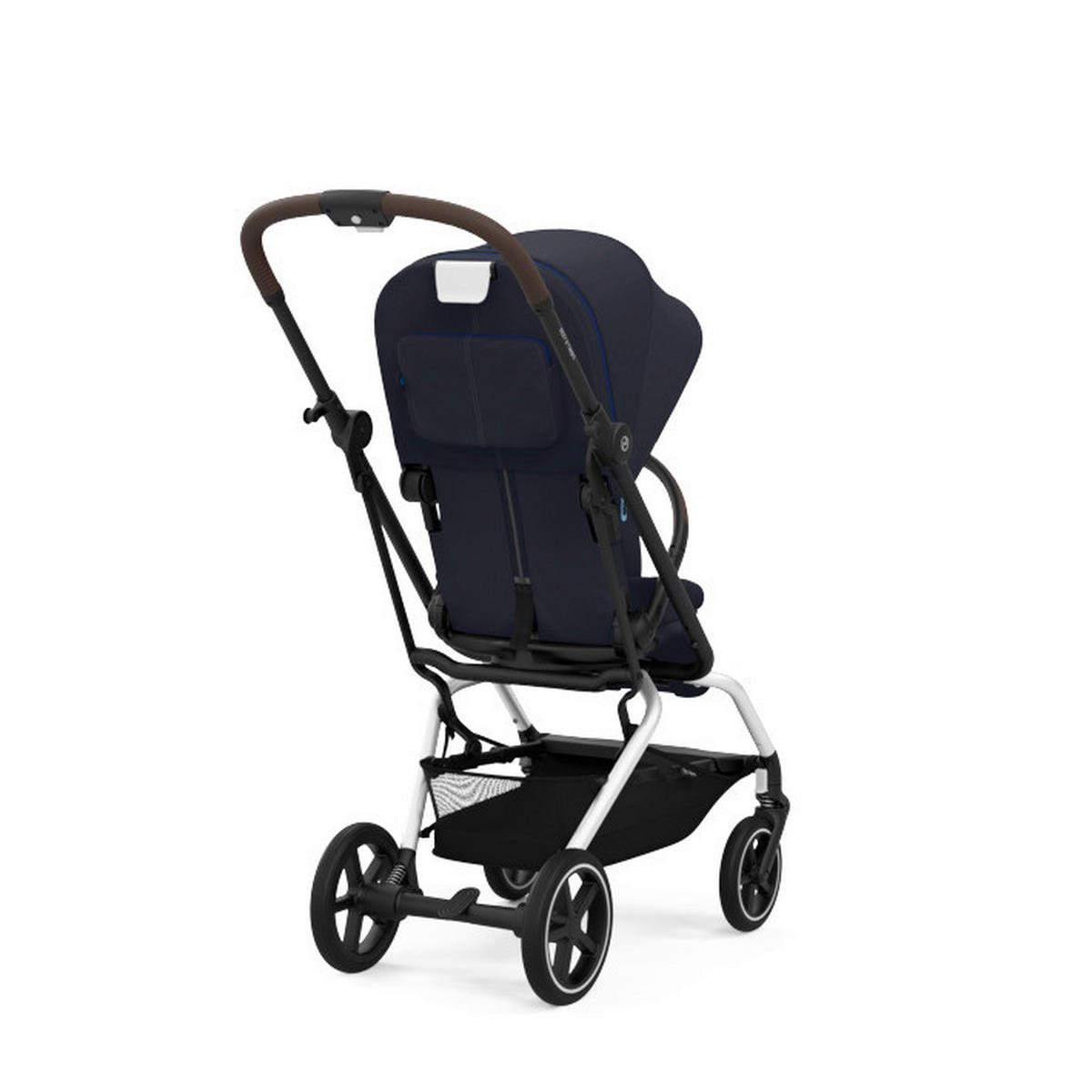SULKY Eezy S Twist+2  - silver/mörkblå, Basics, textil/plast (80.5/45/105cm) - Cybex