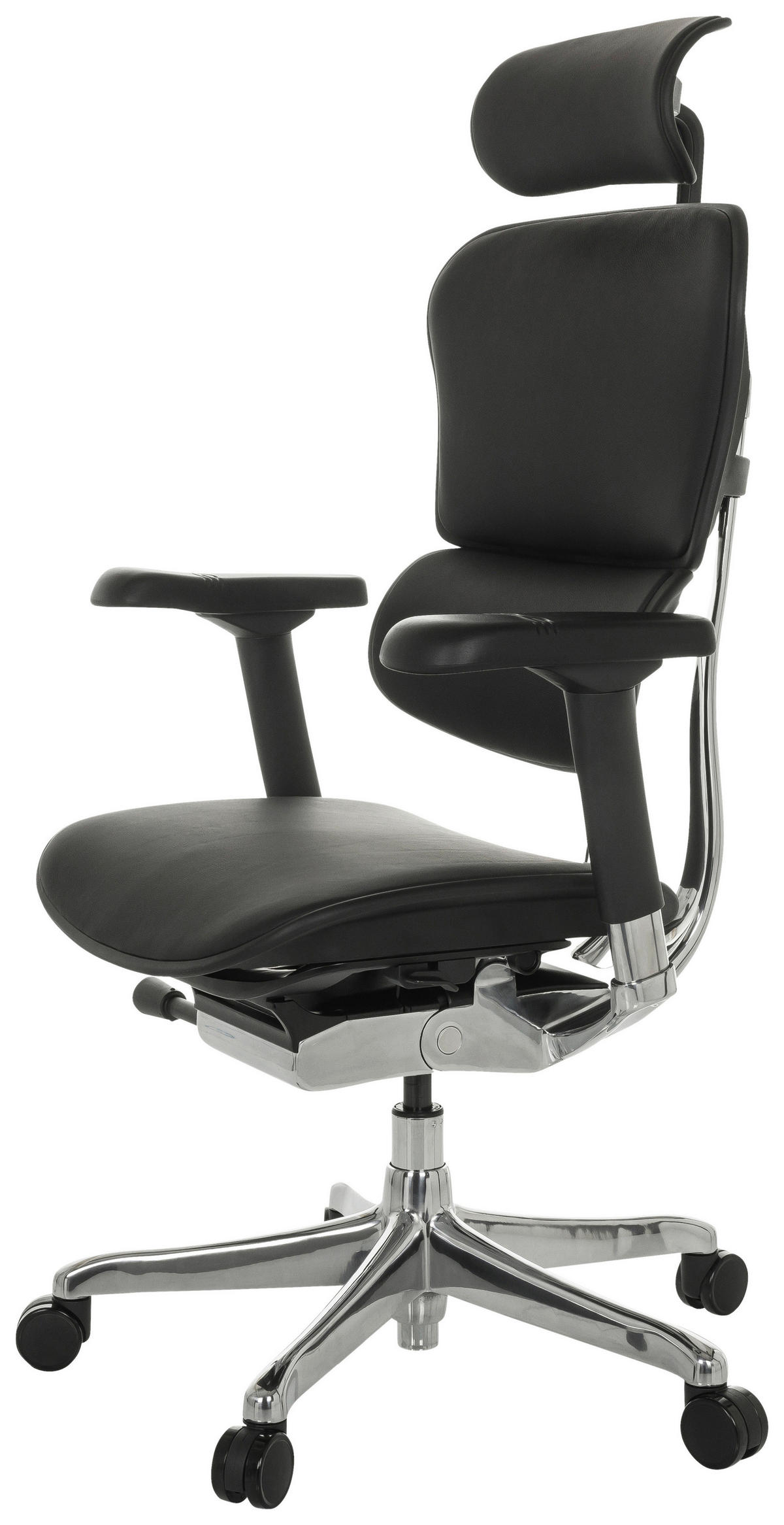 OTOČNÁ ŽIDLE, černá - černá/barvy stříbra, Moderní, kov/plast (78/117 - 136/64cm) - MID.YOU