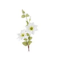 UMETNA RASTLINA - bela, Basics, umetna masa (62cm)
