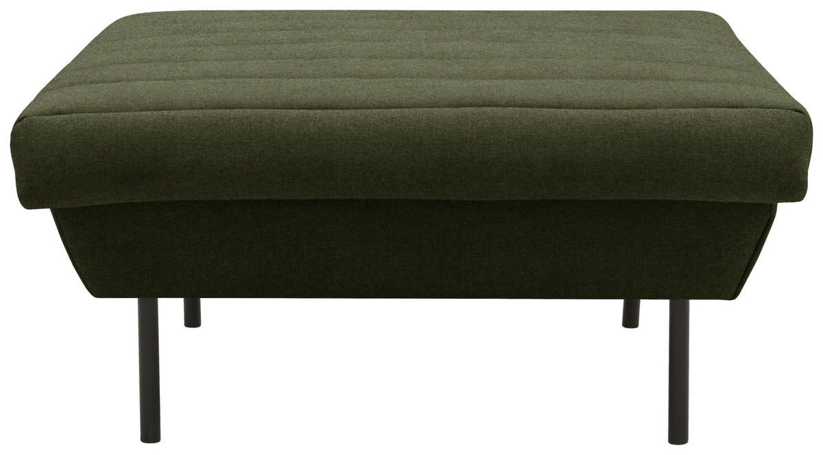 HOCKER Grün  - Schwarz/Grün, Design, Textil/Metall (90/45/105cm) - LOOKS by W.Joop