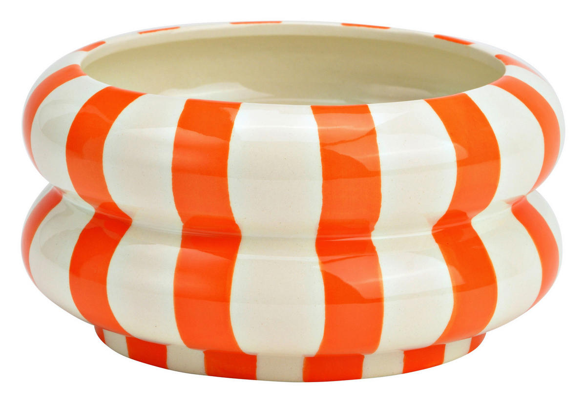 DEKOSCHALE - Orange, Basics, Keramik (15,0/8,0/15,0cm)