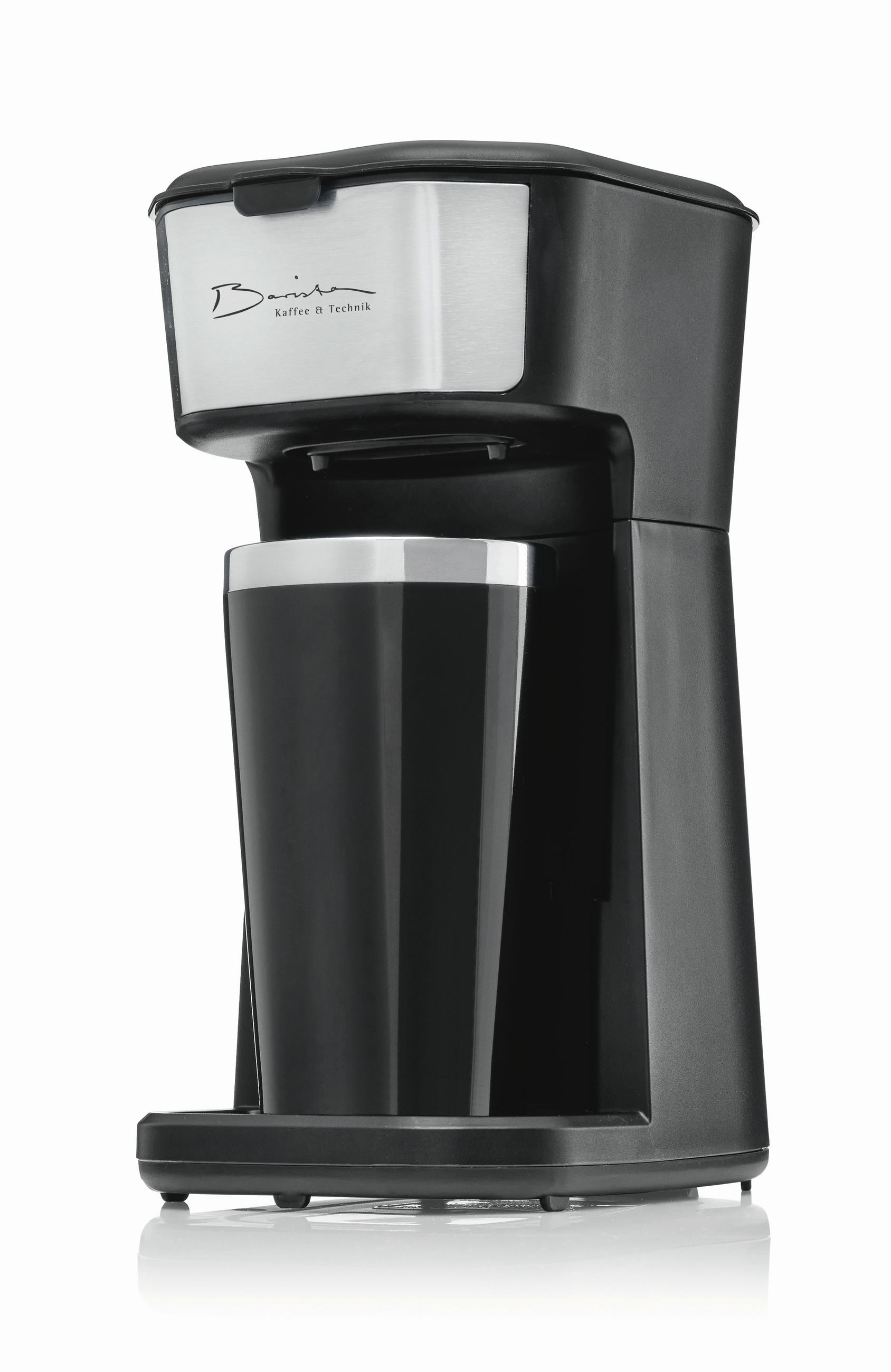 FILTERKAFFEEMASCHINE Barista  - Schwarz, Basics, Kunststoff/Metall (17,8/13/25,8cm)