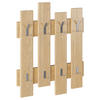 WANDGARDEROBE 64/81/4 cm  - Eichefarben, Design, Holzwerkstoff (64/81/4cm) - Livetastic