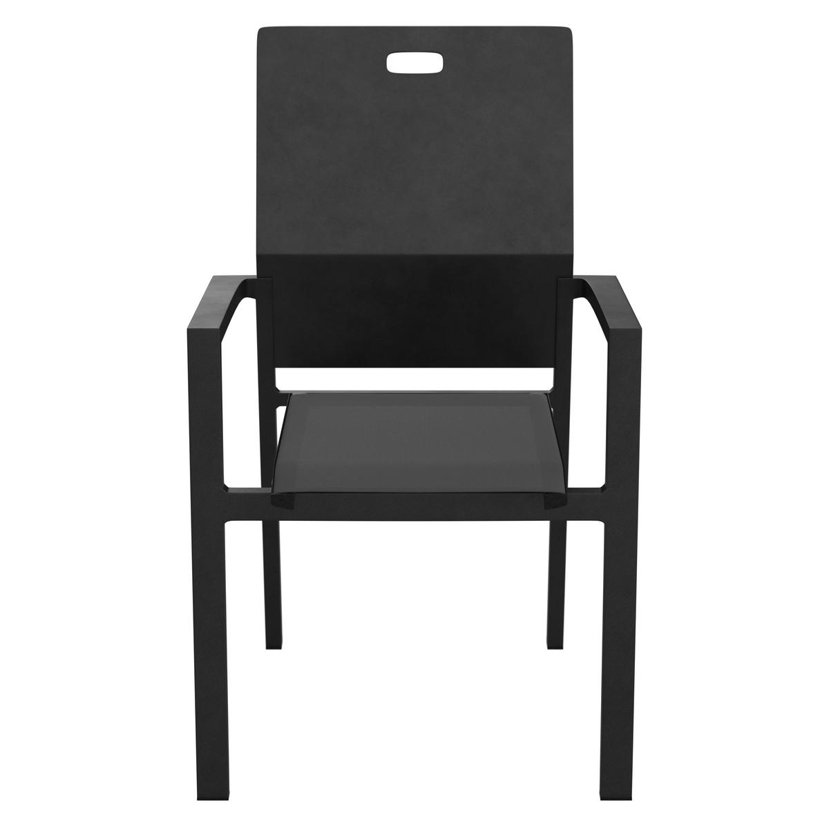 VRTNA STOLICA  antracit  metal, tekstil, drvo      - antracit, Design, metal/tekstil (57/92/61cm)