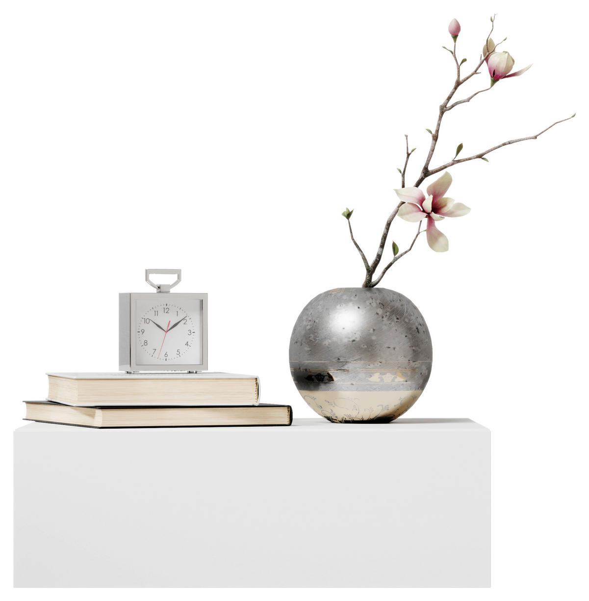 NACHTSCHRANK 42/14/30 cm  - Weiß, MODERN, Holzwerkstoff (42/14/30cm) - Livetastic