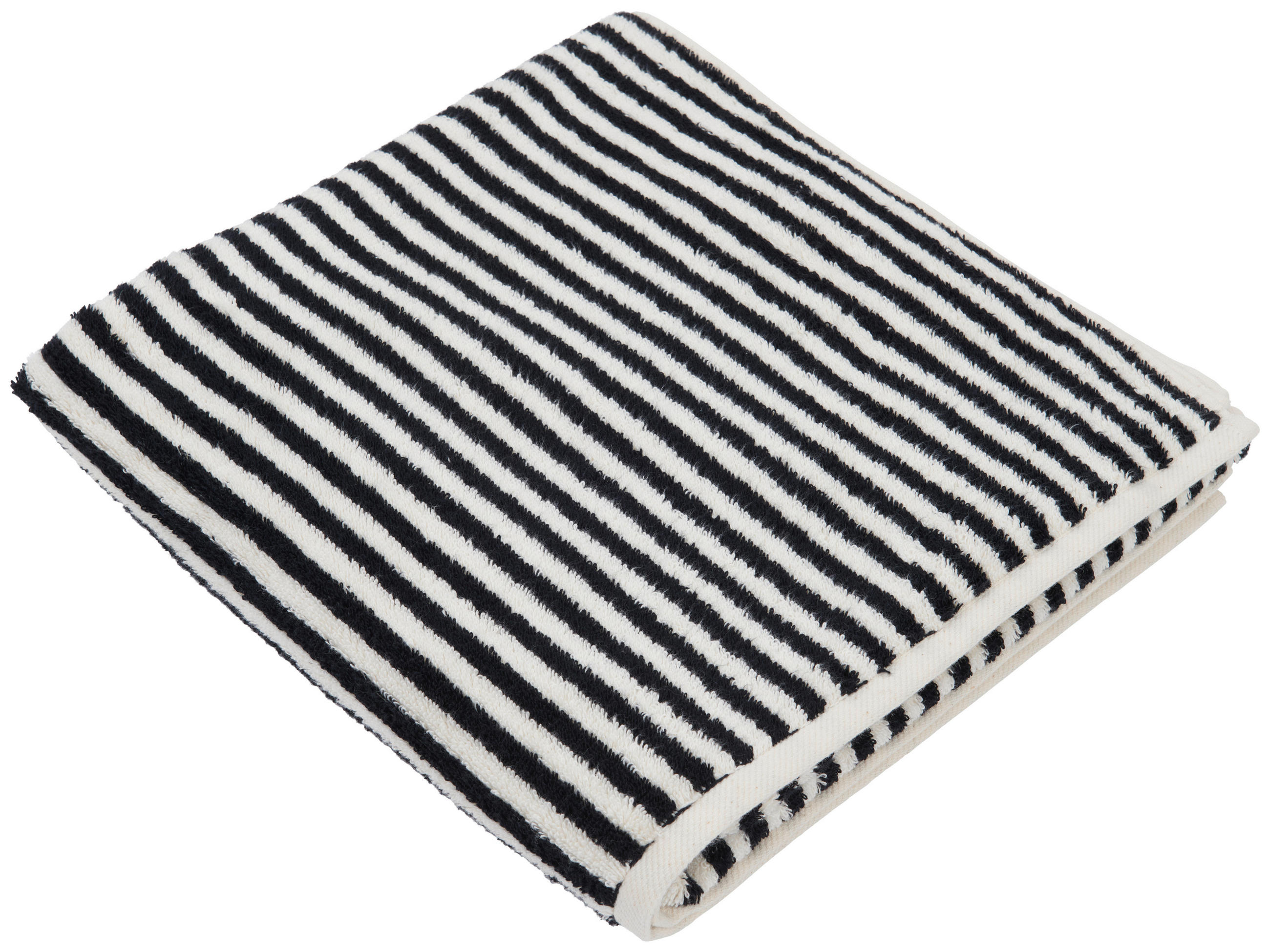OSUŠKA DO SPRCHY, černá, ecru - černá/ecru, Konvenční, textil (70cm) - Dieter Knoll