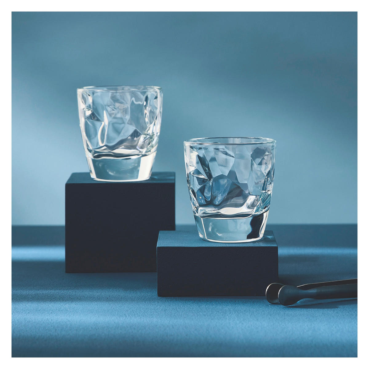 GLÄSERSET Alpino Cappucino 2-teilig  - Transparent, Design, Glas (8/8,5cm) - Ritzenhoff