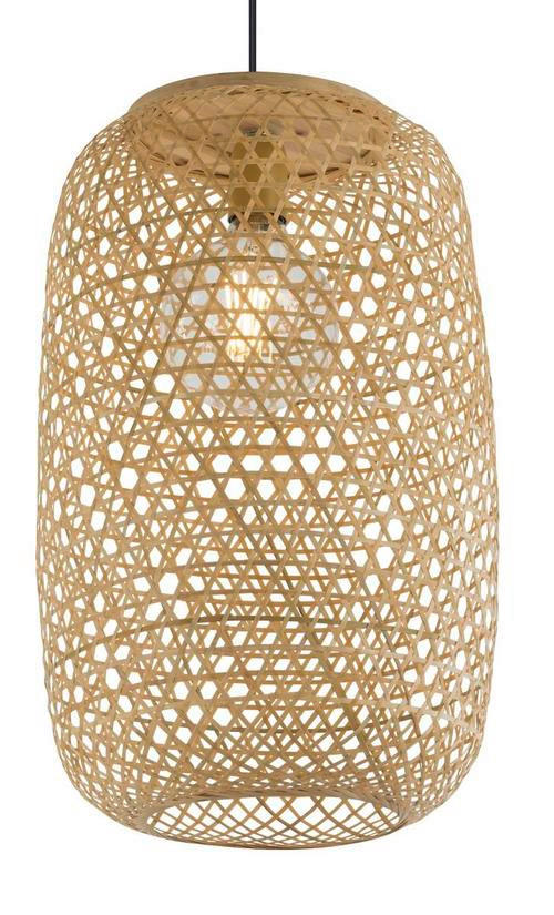 HÄNGELEUCHTE Mirena 31/135 cm   - Naturfarben, Natur, Naturmaterialien (31/135cm) - Globo