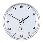 FUNKUHR Weiß  - Weiß, Basics, Kunststoff (33cm) - Ambia Home