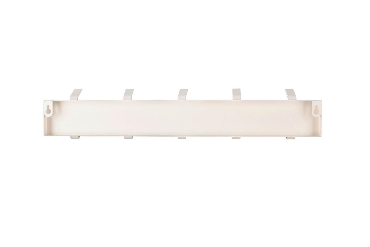 HAKENLEISTE  in Sandfarben  - Sandfarben, Basics, Metall (50/9,5/6   cm) - Milino