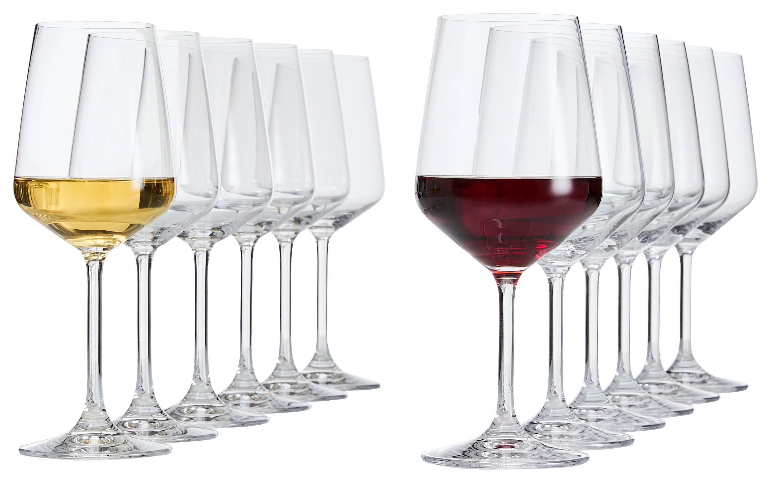 GLÄSERSET Style  12-teilig  - Klar, Basics, Glas (2,340kg) - Spiegelau