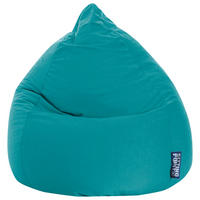 SITZSACK 220 l  - Smaragdgrün, Design, Textil (110/70/110cm)