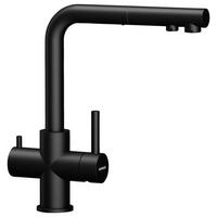 KÜCHENARMATUR 560127PUR  - Schwarz, Basics, Stein/Metall (5,5/30,9/22,4cm) - Schock