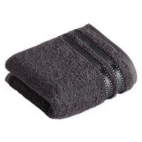 RUČNÍK PRO HOSTY, 30/50 cm, antracitová - antracitová, Design, textil (30/50cm) - Vossen
