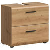 WASCHBECKENUNTERSCHRANK 60/55/30 cm  - Schwarz/Eiche Artisan, Basics, Holzwerkstoff/Kunststoff (60/55/30cm) - MID.YOU