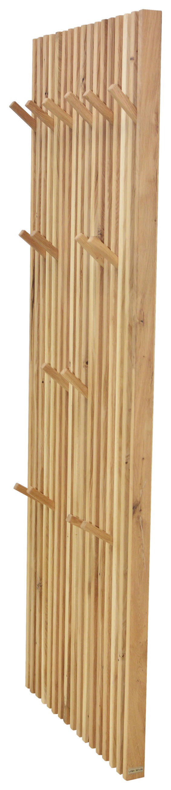 GARDEROBENPANEEL  in 66/185/5,5 cm  - Eichefarben, Natur, Holz (66/185/5,5cm) - Linea Natura