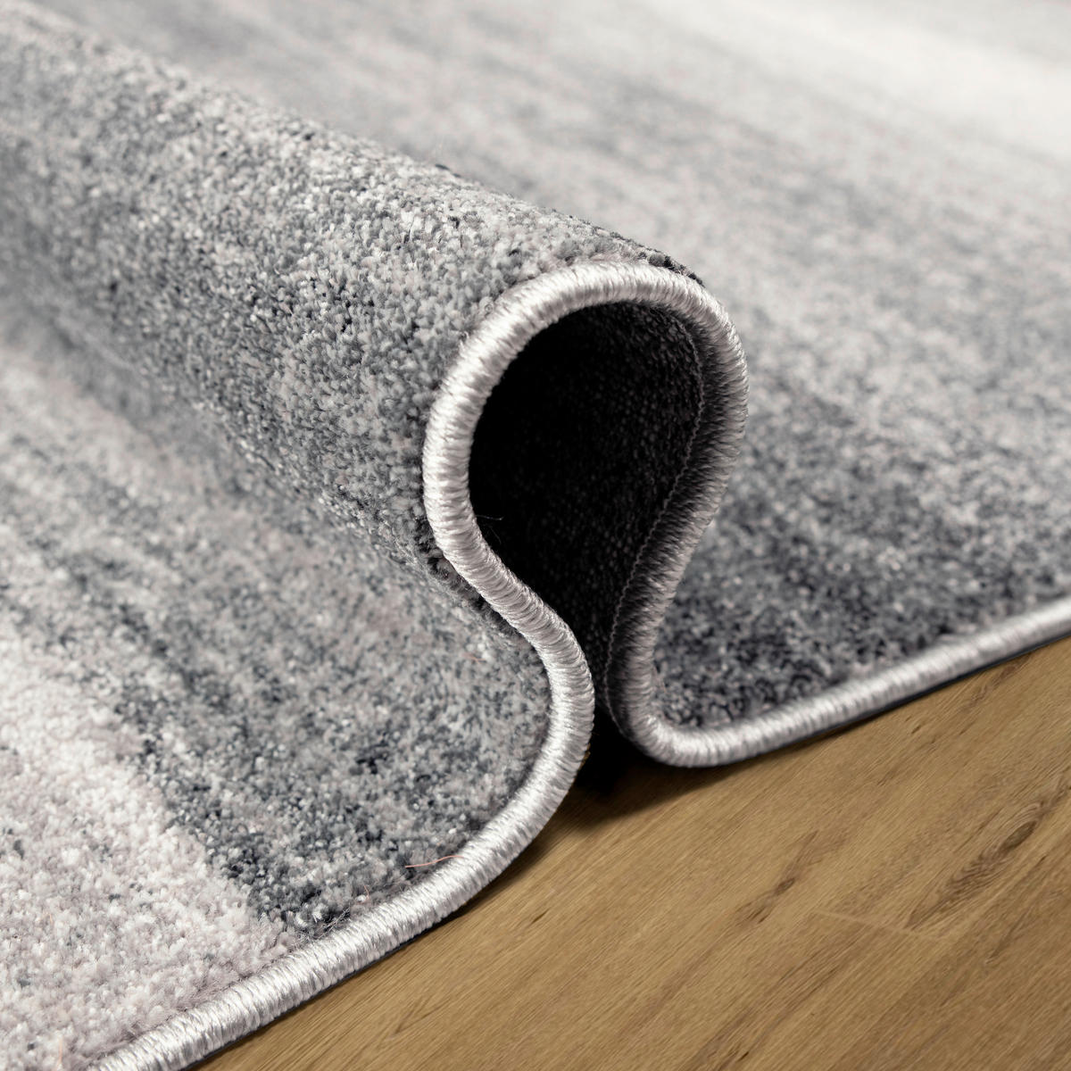 WEBTEPPICH 80/150 cm Mercur Anthrazit  - Anthrazit, Design, Kunststoff/Textil (80/150cm) - Novel
