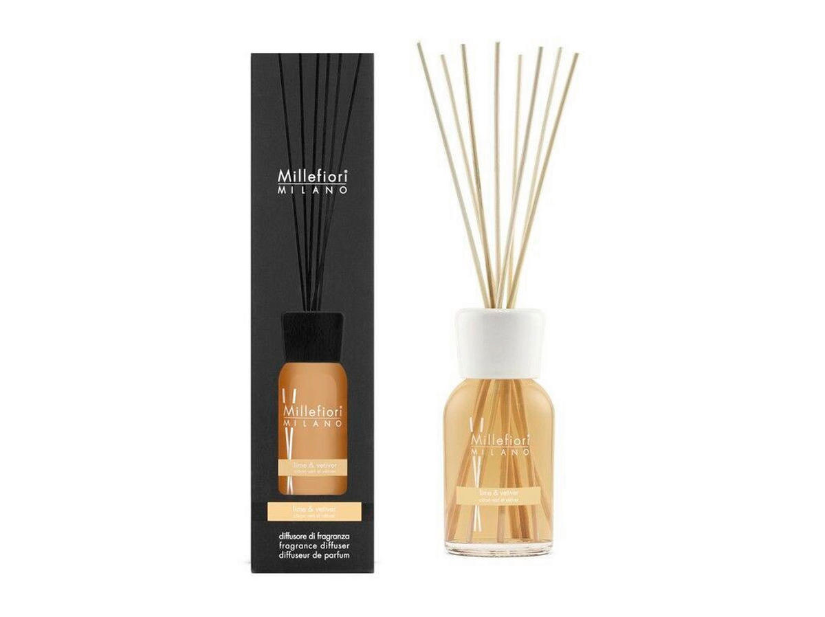 ARÓMA DIFUZÉR  - žltá, Basics, sklo (7/30/7cm)