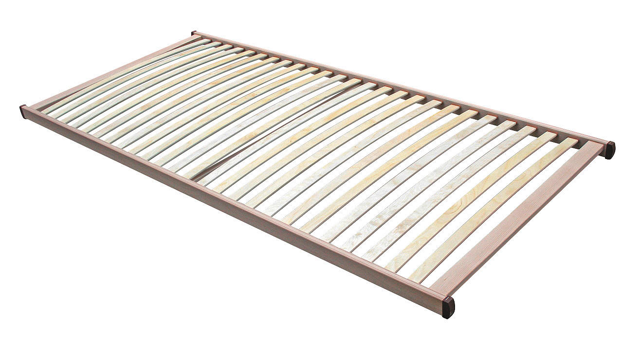 SET Z VZMETNICO - naravne barve, Konvencionalno, les (90/200cm) - Swedish Line