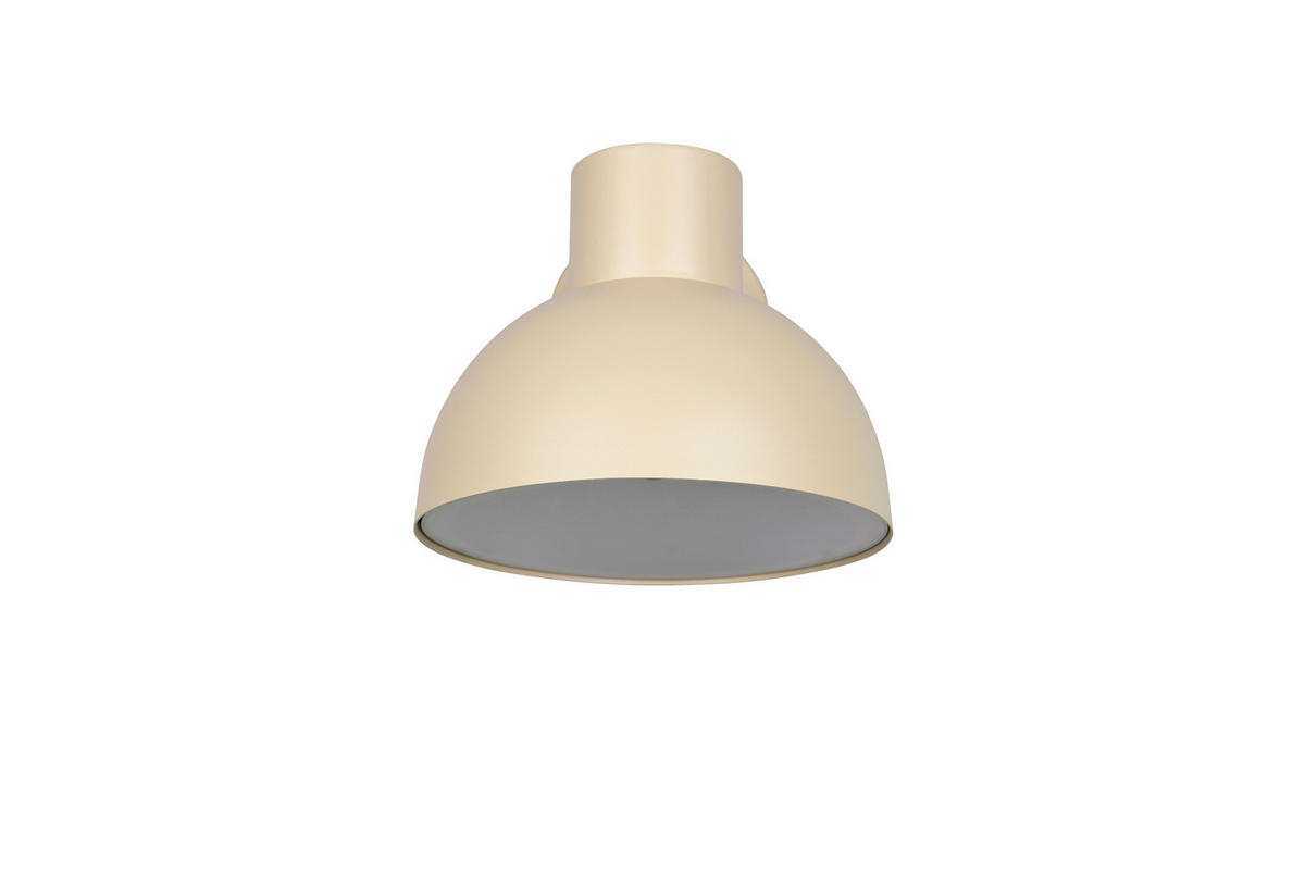 AUSSENWANDLEUCHTE Elbe 24/18,5 cm  - Sandfarben/Weiß, Design, Kunststoff/Metall (24/18,5cm) - Trio Leuchten