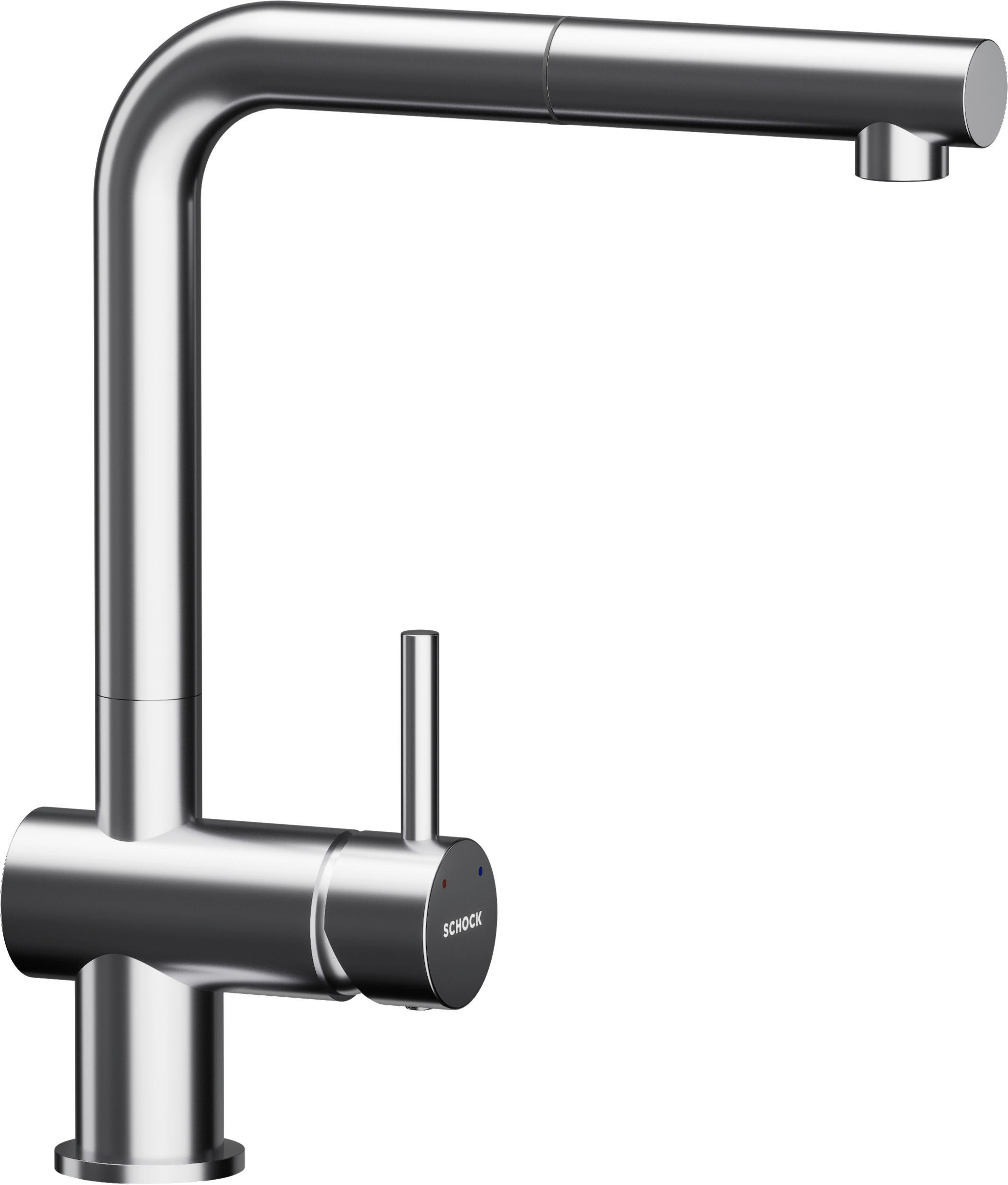 KÜCHENARMATUR 540120EDO  - Edelstahlfarben, Basics, Metall (5/31/21,5cm) - Schock