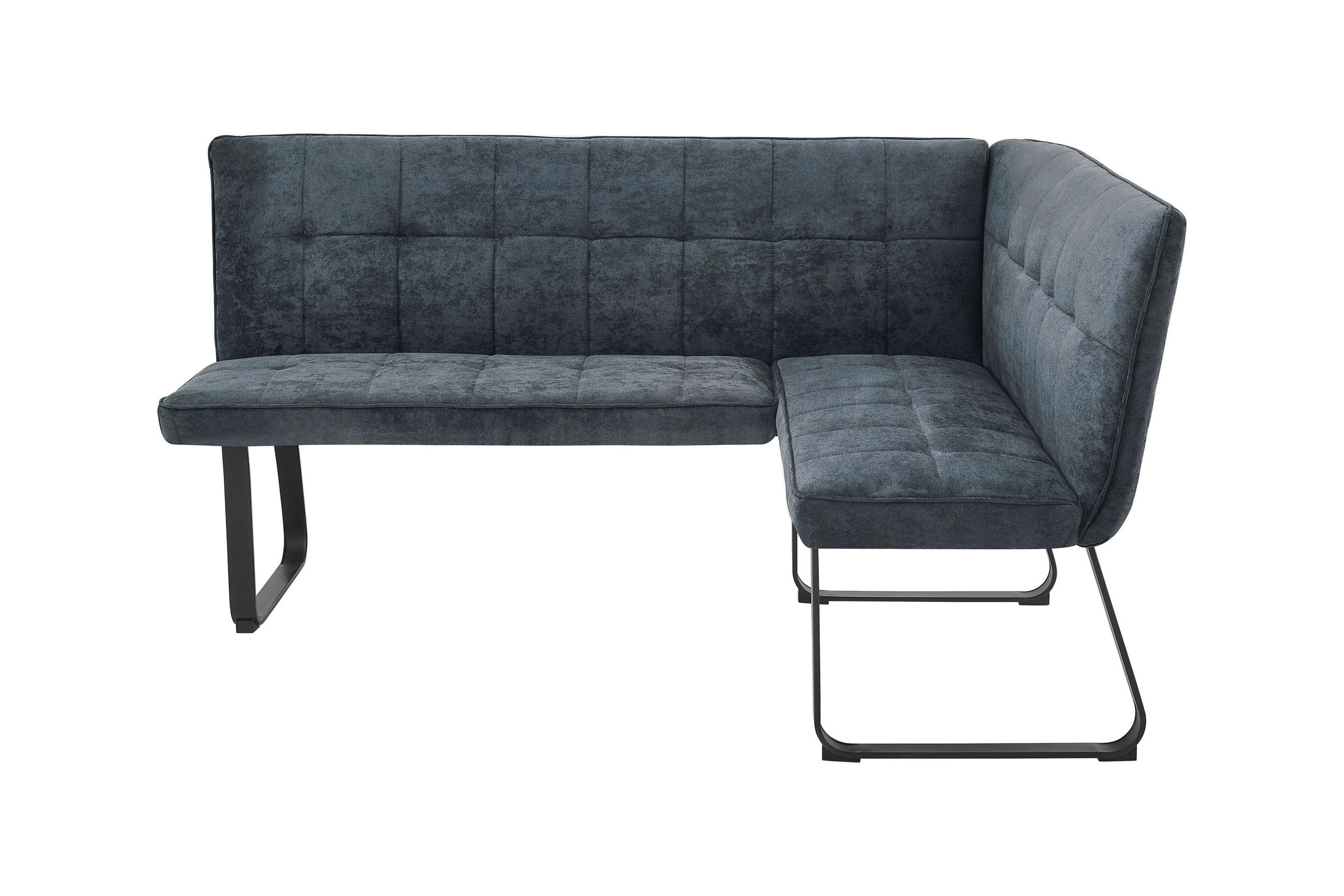 Mid.you Eckbank Dunkelgrau 168x128 cm