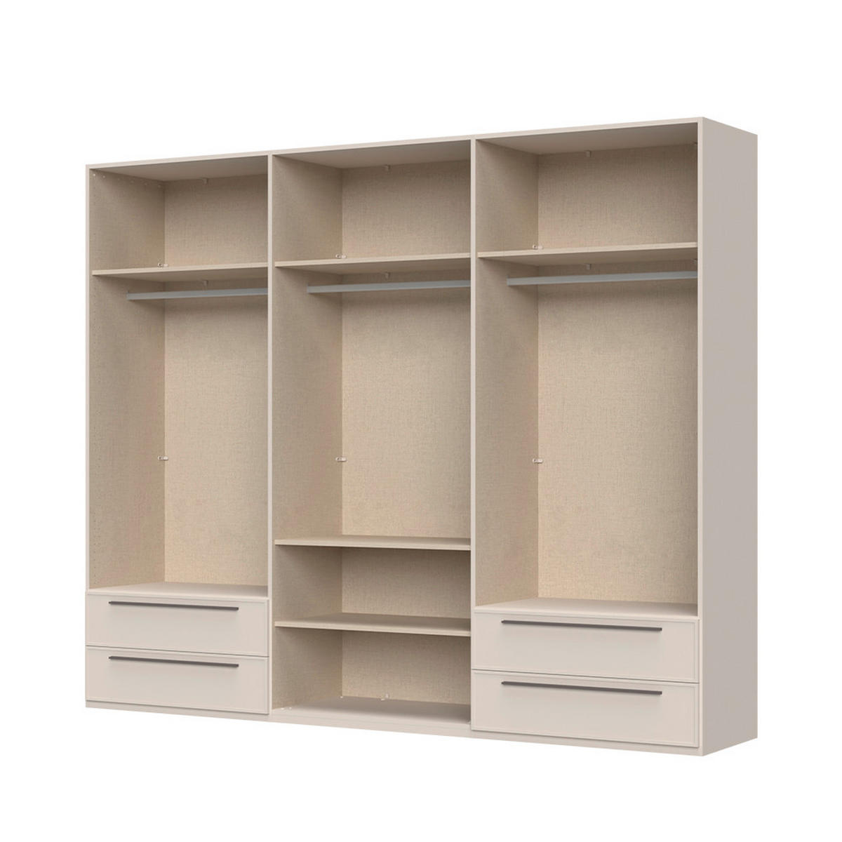 ORMAR SA KLASIČNIM VRATIMA  272/224/56 cm  - Dizajnerski, pločasti materijal (272/224/56cm)