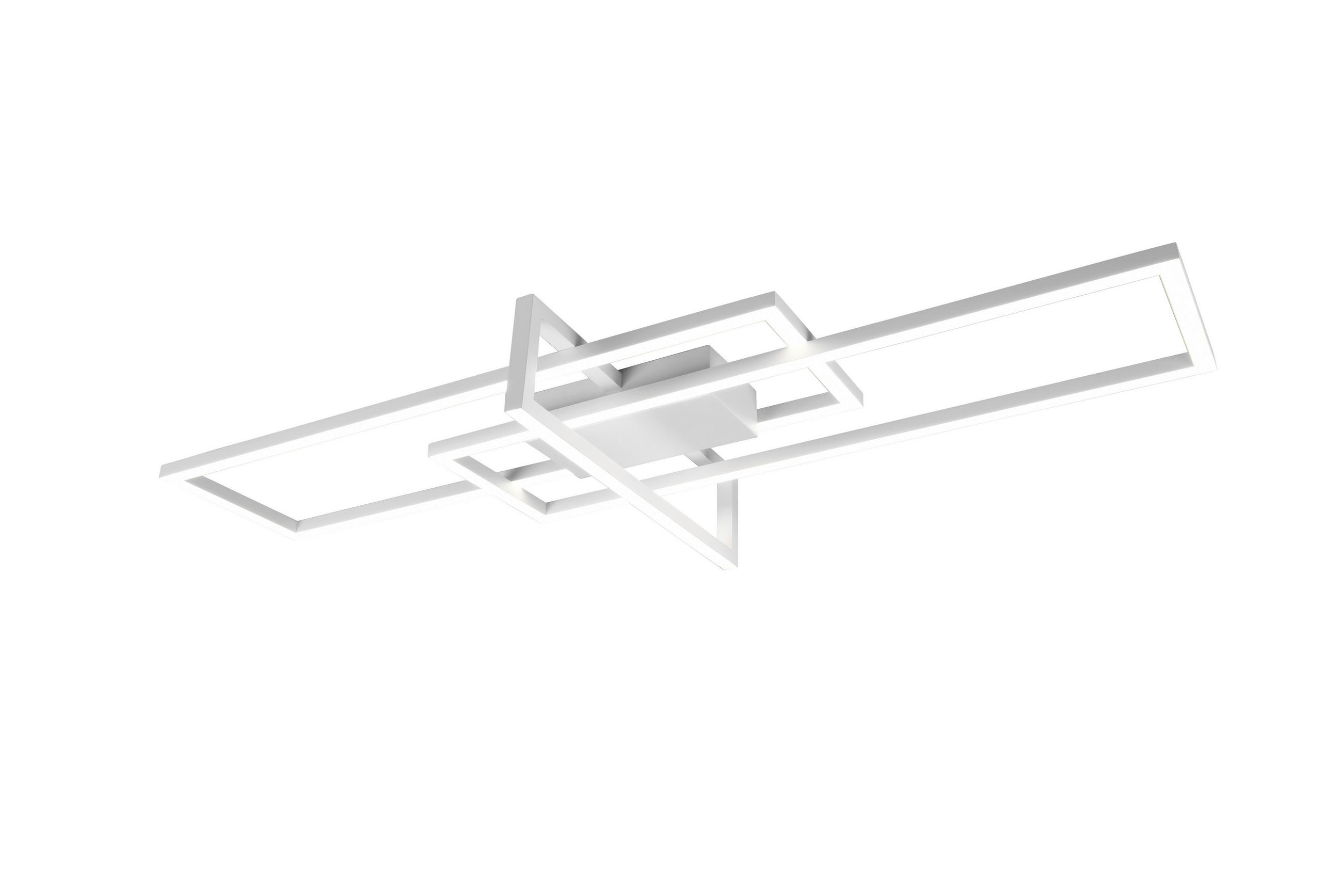 LED-DECKENLEUCHTE Salinas   - Weiß, Design, Metall (100/11/40cm) - Trio Leuchten