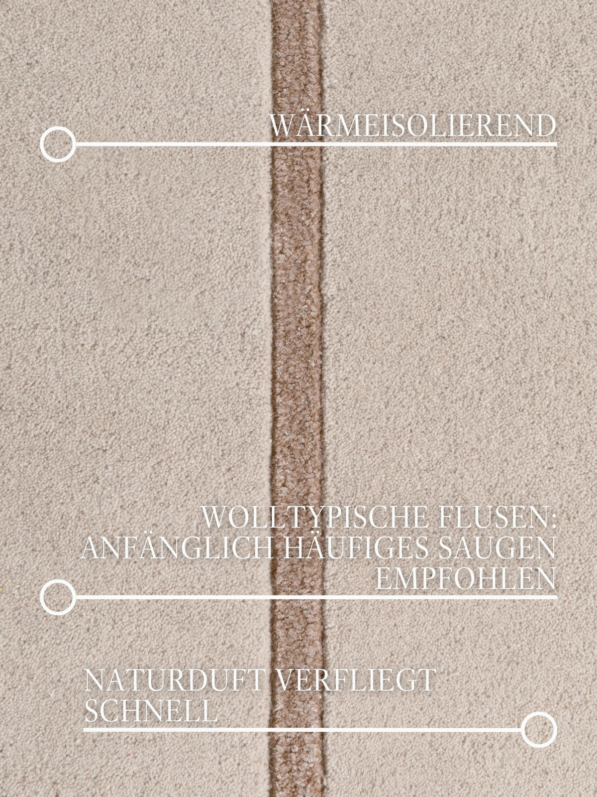 WOLLTEPPICH Wohnzimmer 160/230 cm Kollektion 1888 Presilda Creme, Beige rechteckig  - Beige/Creme, Basics, Textil (160/230cm) - Villeroy & Boch