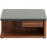 COUCHTISCH in Glas, Holz 70/70/30,9 cm - Nussbaumfarben/Grau, Design, Glas/Holz (70/70/30,9cm) - Now by Hülsta COUCHTISCH in Glas, Holz 70/70/30,9 cm - Nussbaumfarben/Grau, Design, Glas/Holz (70/70/30,9cm) - Now by Hülsta
