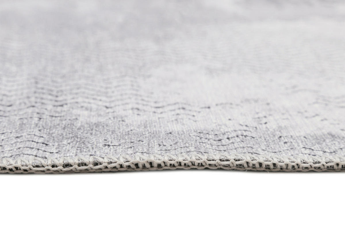 WEBTEPPICH 80/150 cm Radiate Grau  - Grau, Design, Textil (80/150cm) - WECON HOME