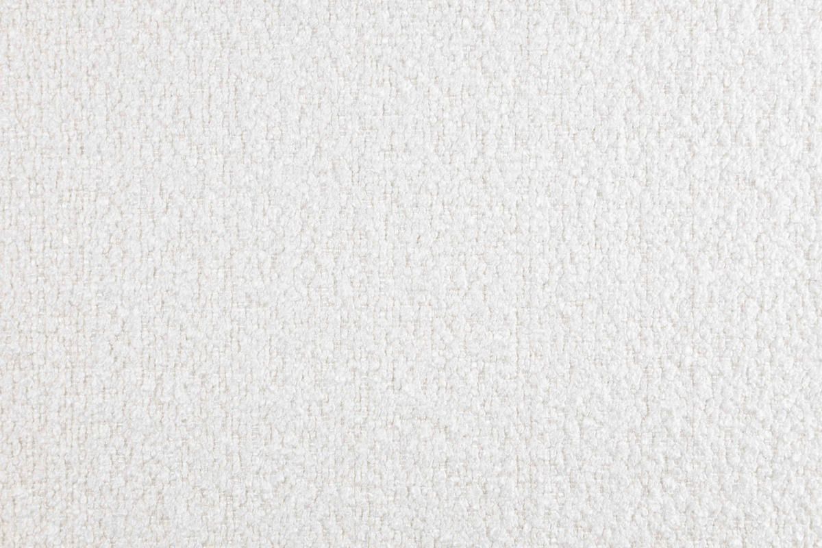 ECKSOFA  in Chenille Weiß  190/340 cm  - Greige/Schwarz, Design, Kunststoff/Textil (190/340cm) - Belluti