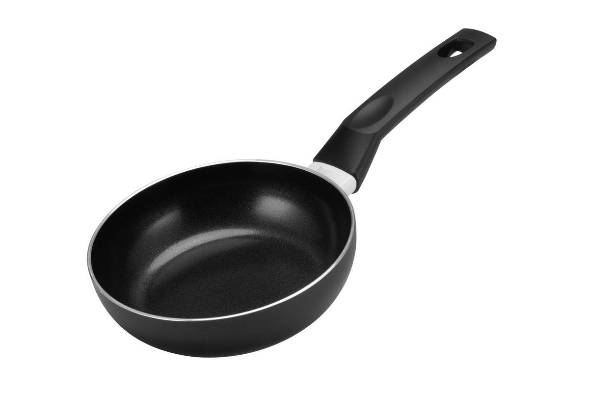 PÁNEV  nepřilnavý povrch Greblon®  16/4,6 cm  - šedá/černá, Basics, kov/plast (16/4,6cm) - Homeware Profession.