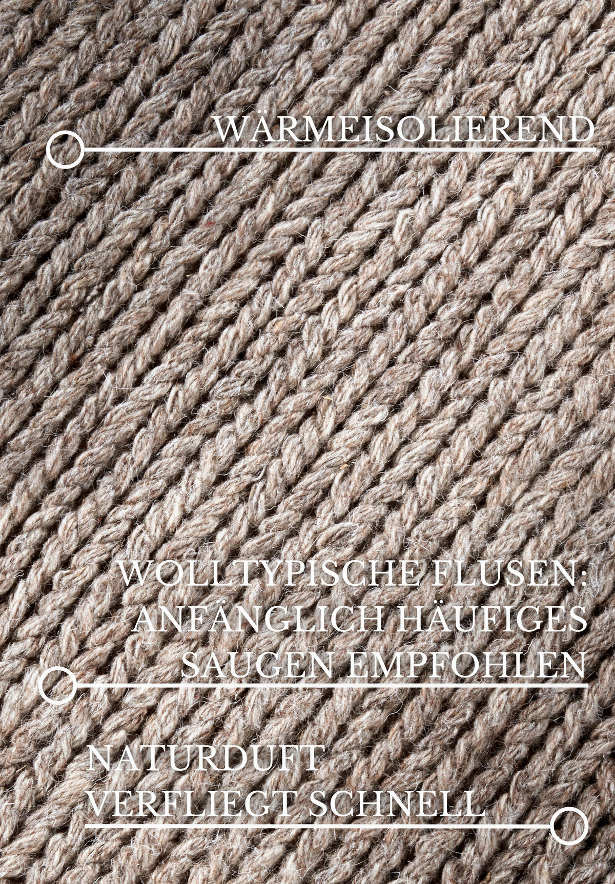 HANDWEBTEPPICH 160 cm Kollektion 1748 Cappuccino  - Cappuccino, Basics, Textil (160cm) - Villeroy & Boch