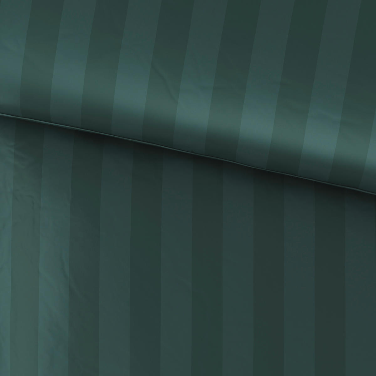 BETTWÄSCHE Dobby Satin 200/200 cm  - Dunkelgrün, KONVENTIONELL, Textil (200/200cm) - Novel