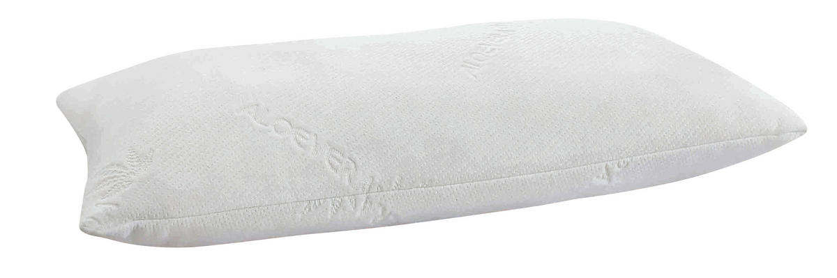 KOPFKISSEN   80/40 cm       - Weiß, Basics, Textil (80/40cm) - Boxxx