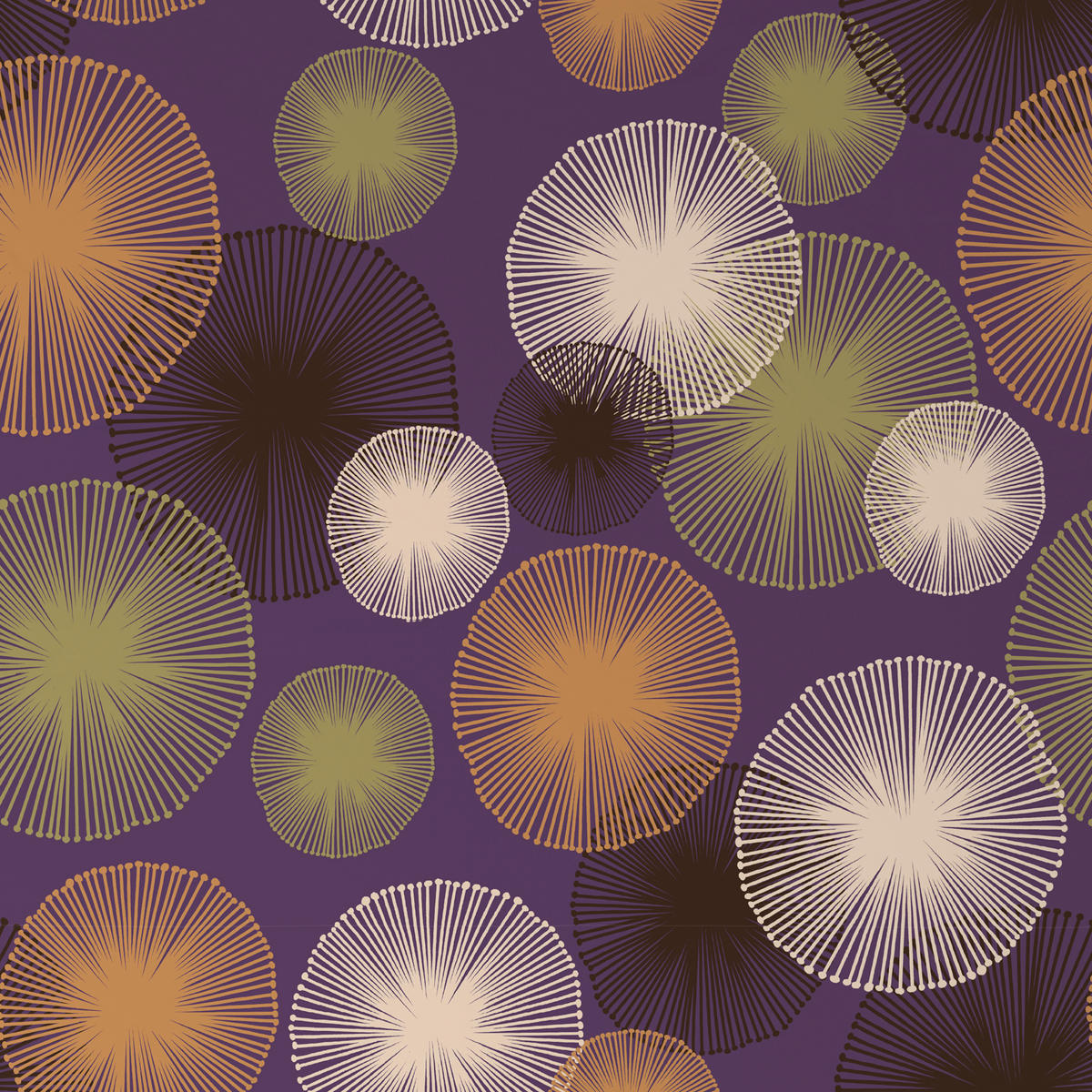 BETTWÄSCHE Satin 135/200 cm  - Beige/Violett, Textil (135/200cm) - Esposa