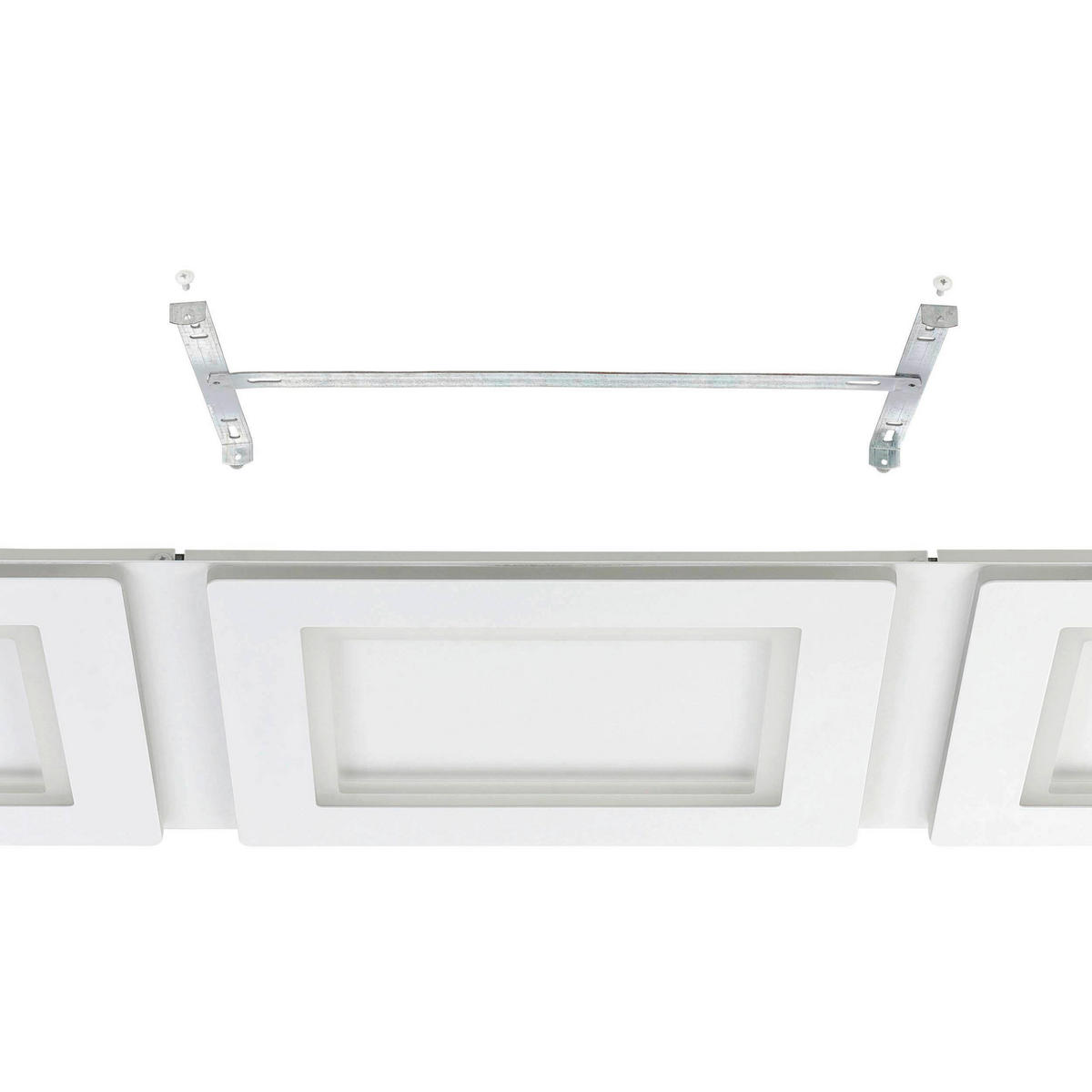 LED-DECKENLEUCHTE  Smart 120/30/5 cm   - Weiß, Basics, Kunststoff/Metall (120/30/5cm) - Eglo