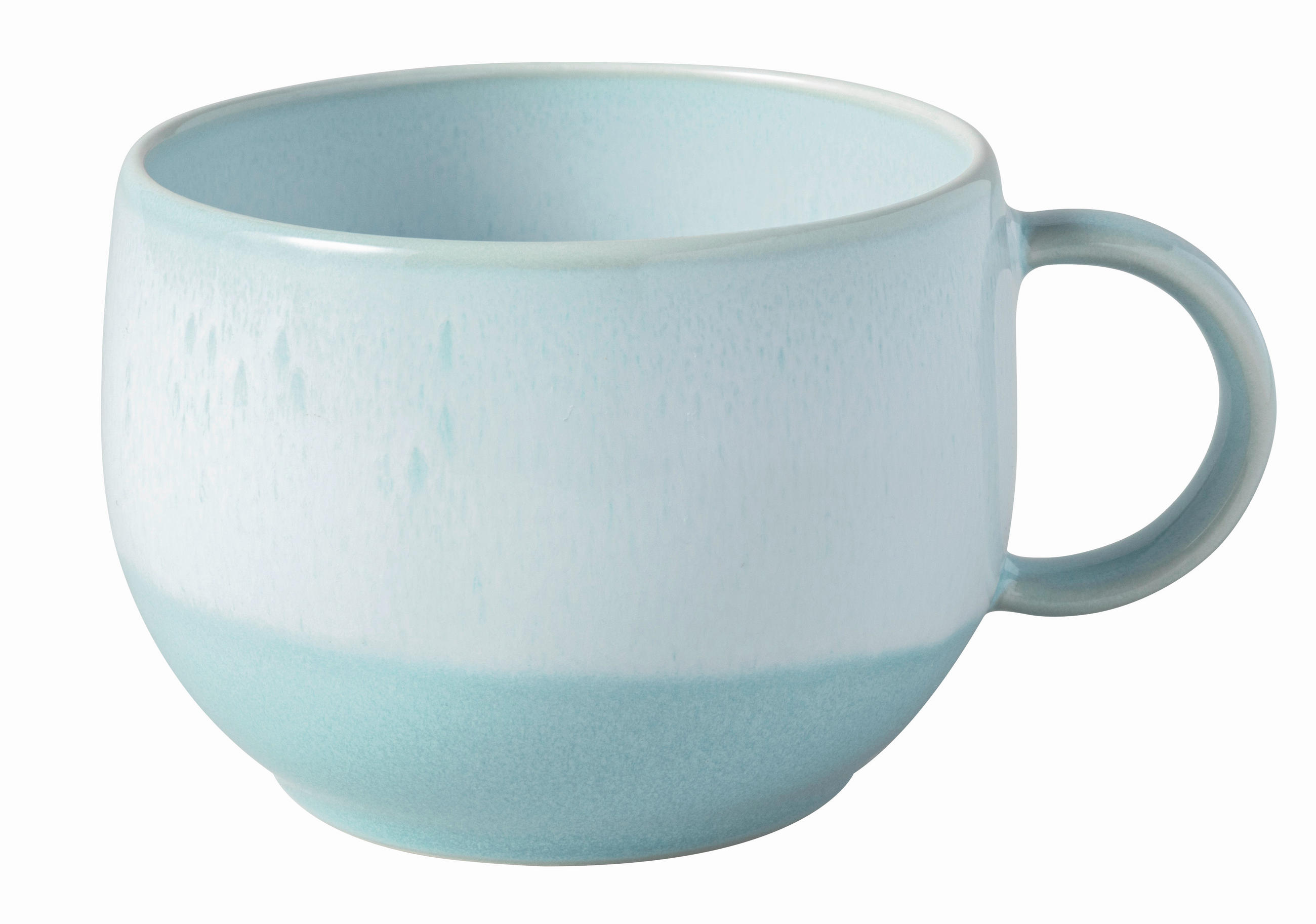 KAFFEETASSE Perlemor Aqua   190 ml  - Hellblau, Basics, Keramik (12/9/6,5cm) - Villeroy & Boch