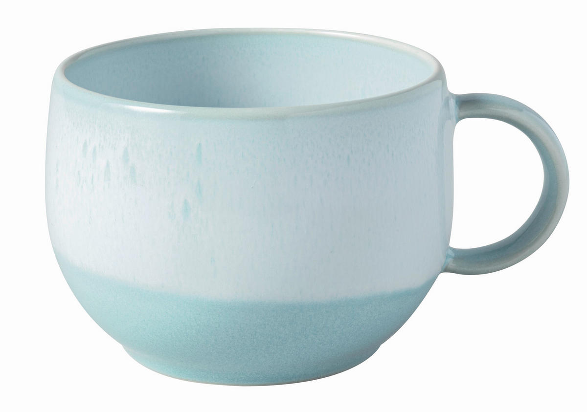KAFFEETASSE Perlemor Aqua   190 ml  - Hellblau, Basics, Keramik (12/9/6,5cm) - Villeroy & Boch