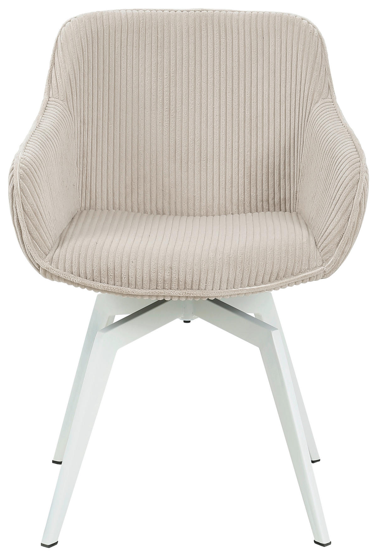 NASLANJAČ, kovina, tekstil bež  - bež, Moderno, kovina/tekstil (60/84/64cm) - Livetastic