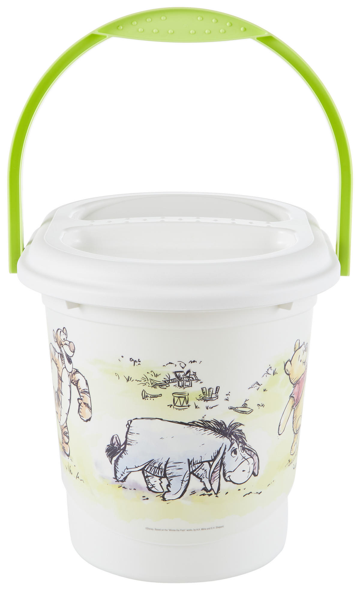 WINDELEIMER - Weiß/Grün, Basics, Kunststoff (37/29,5/27,5cm) - Disney