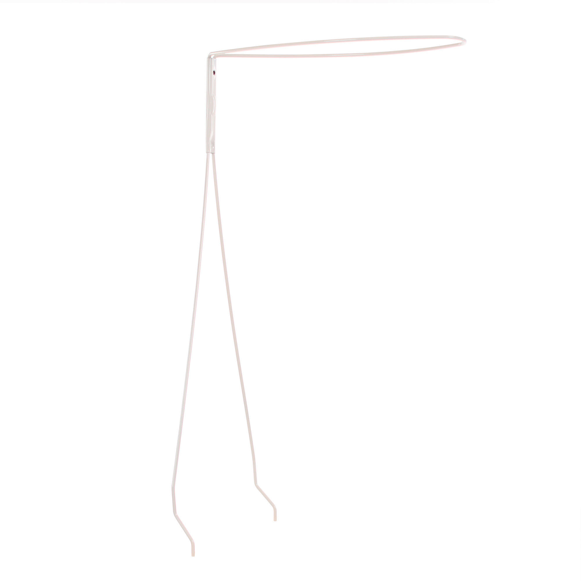 SCHLEIERSTANGE Babybay   - Weiß, Basics, Metall (36/70cm) - Babybay