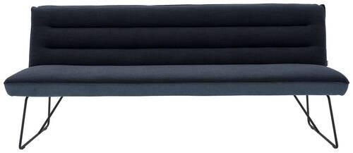 SITZBANK 188/89/68 cm  in Blau, Schwarz, Dunkelblau  - Blau/Schwarz, Design, Textil/Metall (188/89/68cm) - Dieter Knoll