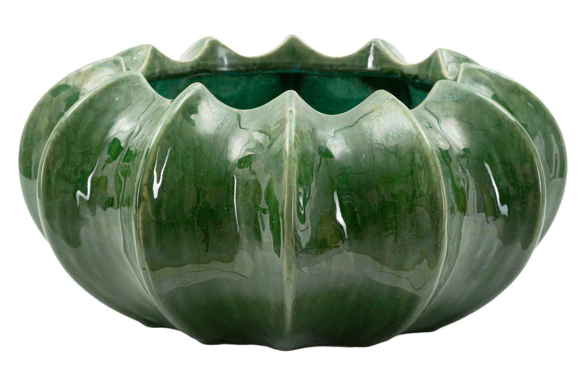 Vase Cactus Basket Grün B: 31 Cm